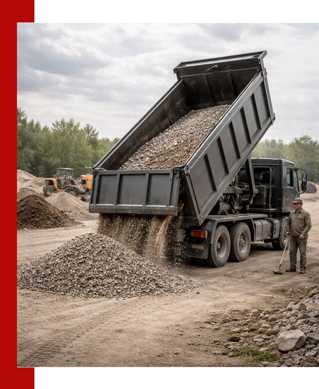 Доставка самосвалом 30 м3 по выгодным ценам в Устях-Куте