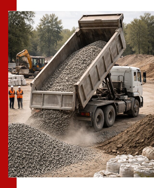 Аренда самосвала в Устях-Куте для доставки сыпучих и нерудных материалов