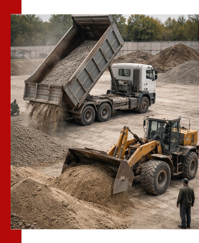 Перевозка сыпучих грузов самосвалами и бортовыми в Устях-Куте