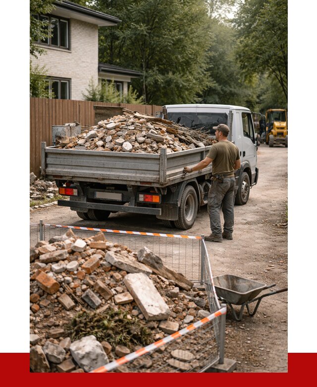 Вывоз строительного мусора с погрузкой в Устях-Куте от 7723 р | ПРОНЕРУДУтк