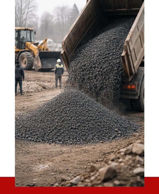 Асфальтовая крошка в Устях-Куте с доставкой от 1853 р. | ПРОНЕРУДУтк