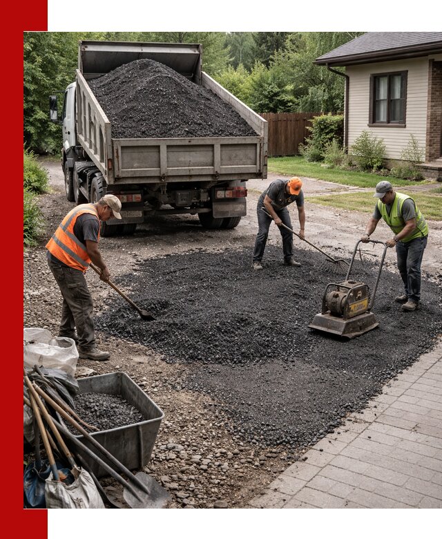 Асфальтовая крошка для двора с доставкой в Устях-Куте